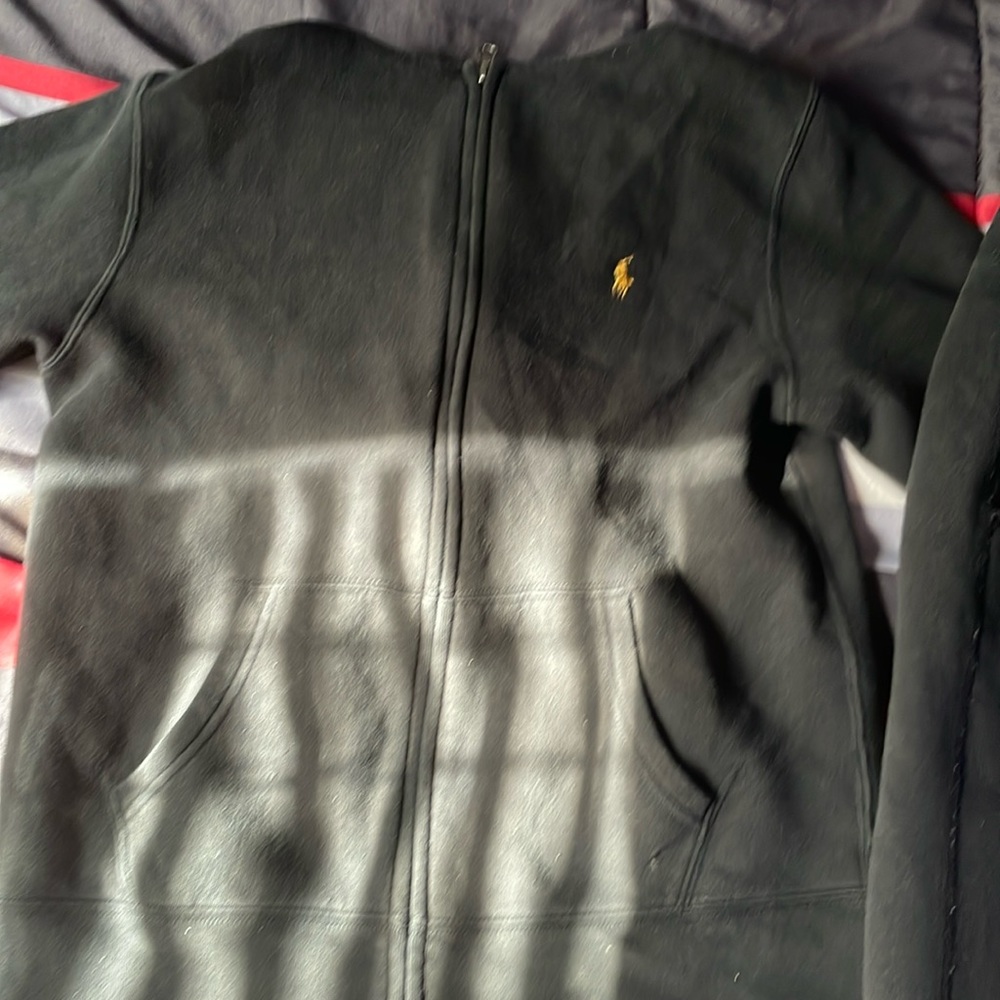 Black mathcing polo set boys 14/16